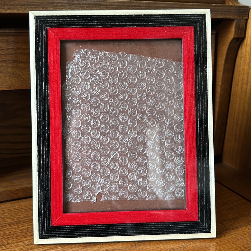 Natalini Wood Photo Frame Made Italy, for 5" X 7" photo